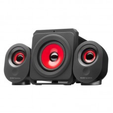 Altavoces  Bluetooth Mars Gaming MSX- 35W- 2.1- Rojos