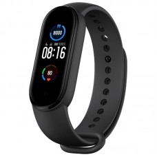 PULSERA CUANTIFICADORA XIAOMI MI BAND 5 NEGRA - PANTALLA COLOR - BT 5.0