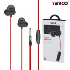 AURICULAR BOTON TEMCO EA04-R ROJO