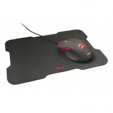 Pack Gaming Trust Gaming Ziva- Ratón Óptico + Alfombrilla