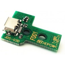 Placa auxiliar con conector de carga para mando de PS4 JDS-030