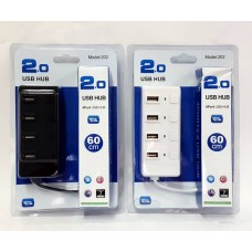 HUB 4 PUERTOS USB 2,0 204