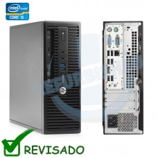 Pc Ocasión Hp 400 g2.5 Sff i5 4560 8gb ssd256gb Dvdrw win10 Pro