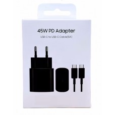 CARGADOR RAPIDO USB-C 45W PD-QC + USB-C